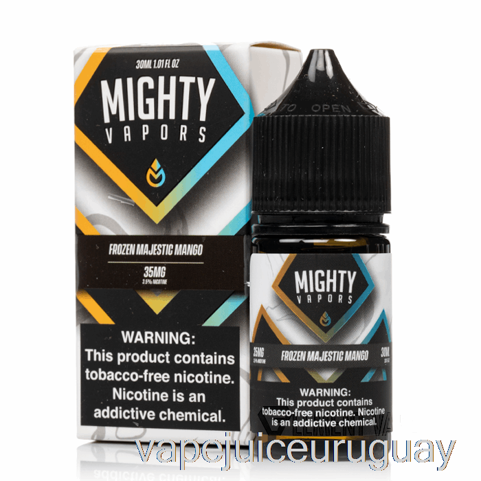 Mango Majestuoso Congelado - Sales Mighty Vapors - 30ml 50mg Vape Recargable